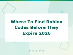 Where to Find Roblox Codes Before They Expire in 2026