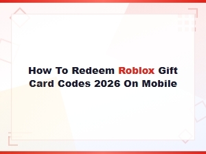 How to Redeem Roblox Gift Card Codes 2026 on Mobile – Easy Guide