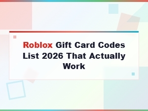 Roblox Gift Card Codes List 2026 That Actually Work - Free Working Codes