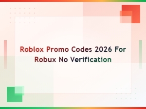 Roblox Promo Codes for Free Robux with No Verification