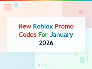 New Roblox Promo Codes for January 2026 – Updated Free Rewards List